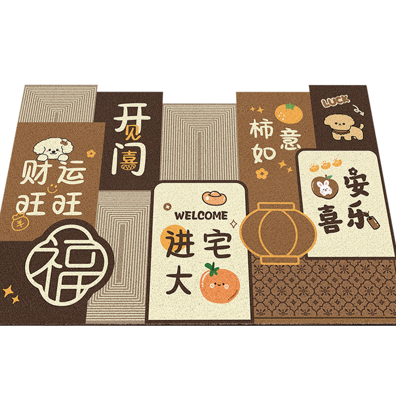 入户门耐脏免洗丝圈地垫