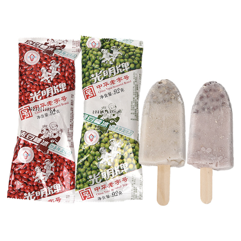 30支光明赤豆绿豆棒冰经典怀旧