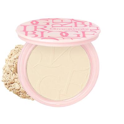Gracebabi清透柔纱蜜粉饼