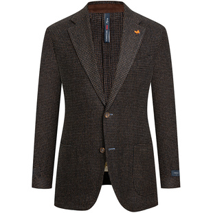 【意大利进口面料】东博利尼秋冬初剪羊毛西装外套男士肌理感西服