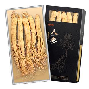 福东海长白山人参野中生参生晒林下枸杞泡酒方直售礼盒装官方热销