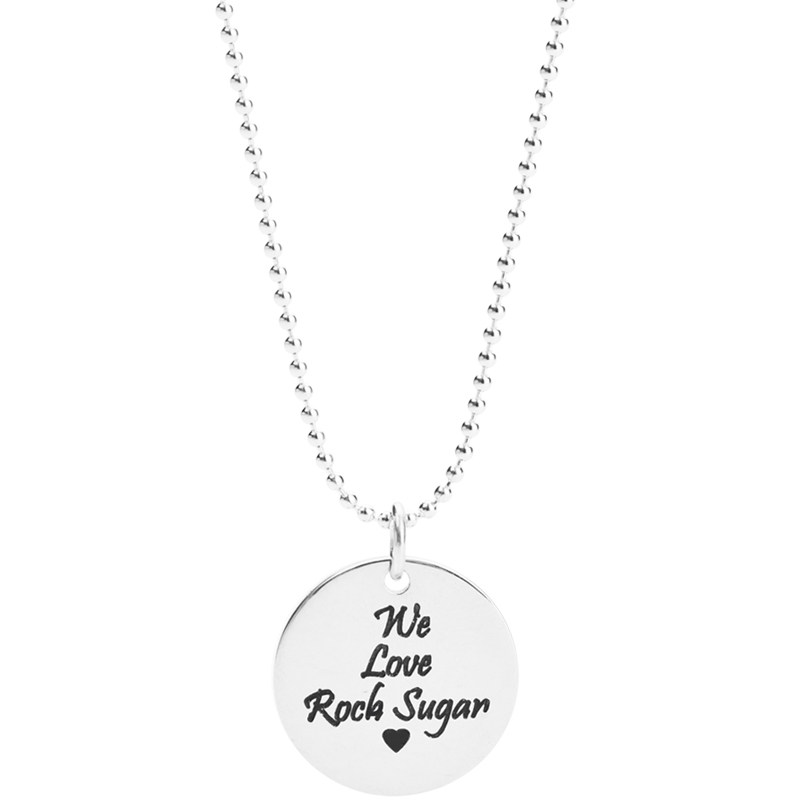 RockSugar925纯银个项链