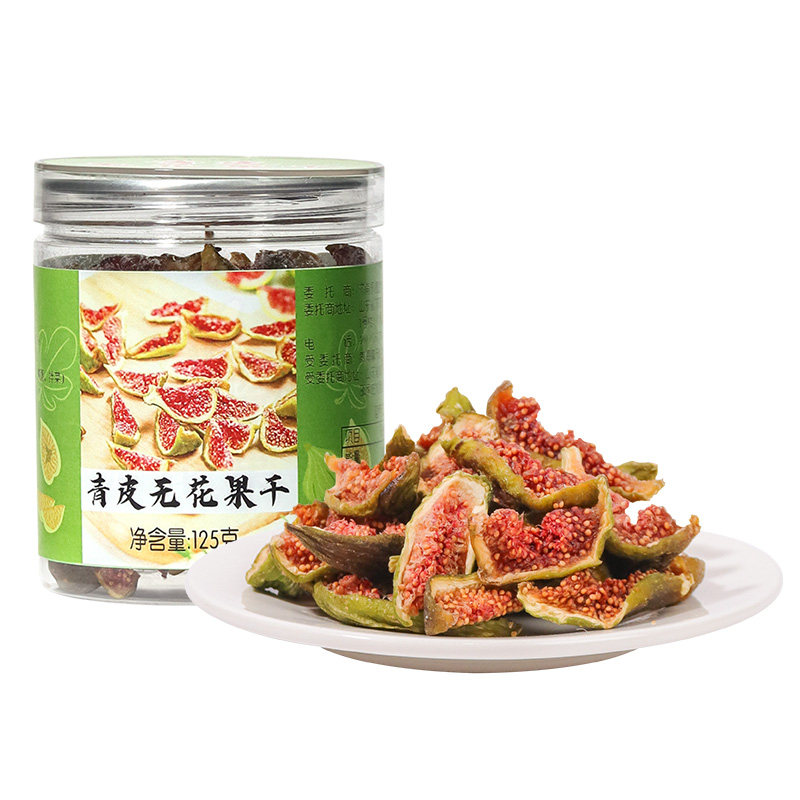 禧上花开青皮软糯无花果干水果干新鲜即食零食