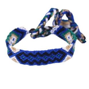 尼泊尔友谊手链手工编织手绳波西米亚风五彩绳复古民族风闺蜜礼物