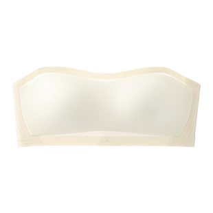 露肩专用抹胸无肩带内衣女防滑聚拢收副乳防下垂裹胸防走光文胸罩