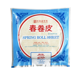 4包每份上海南翔春卷皮100张/份点心油炸春卷皮多省包邮