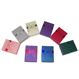 珠宝首饰盒包装盒 开窗纸盒金银首饰玉器戒指吊坠手镯项链盒定制