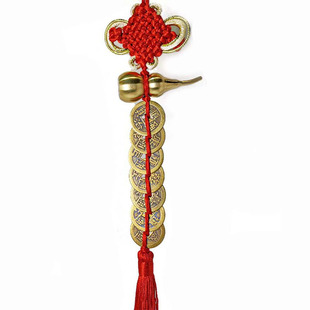 铜八帝铜钱挂件七运星大门口8帝钱古铜钱七帝钱七赤钱挂件六帝钱