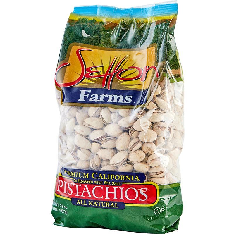 【自营】美国进口SettonFarms盐焗开心果907g坚果零食孕妇无添加