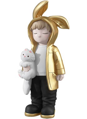 创意兔子摆件家居饰品电视柜礼物