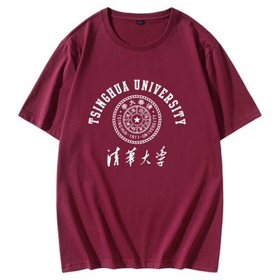 清华大学T恤短袖文化纪念衫
