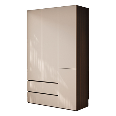 法莎蒂免拉手衣柜卧室家用