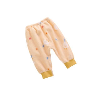 宝宝保暖裤男宝裤子冬季婴儿秋裤加绒一体绒内穿贴身大屁屁裤薄绒