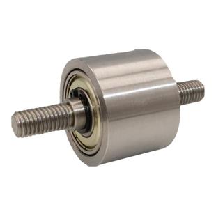 平皮带惰轮砂带机滚轮织带机铁轮流水线配件轨道轮推拉轮导向轮