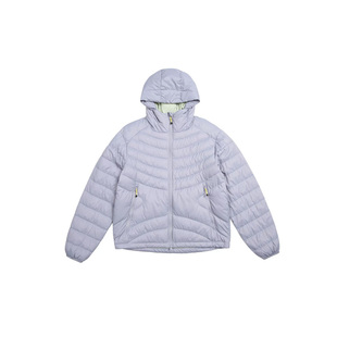 Epicsocotra冬装户外防泼水90白鸭绒连帽羽绒服登山排骨羽绒外套