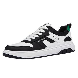 Navigare纳维凯尔小帆船男鞋2026春秋新款时尚运动鞋厚底潮流鞋子