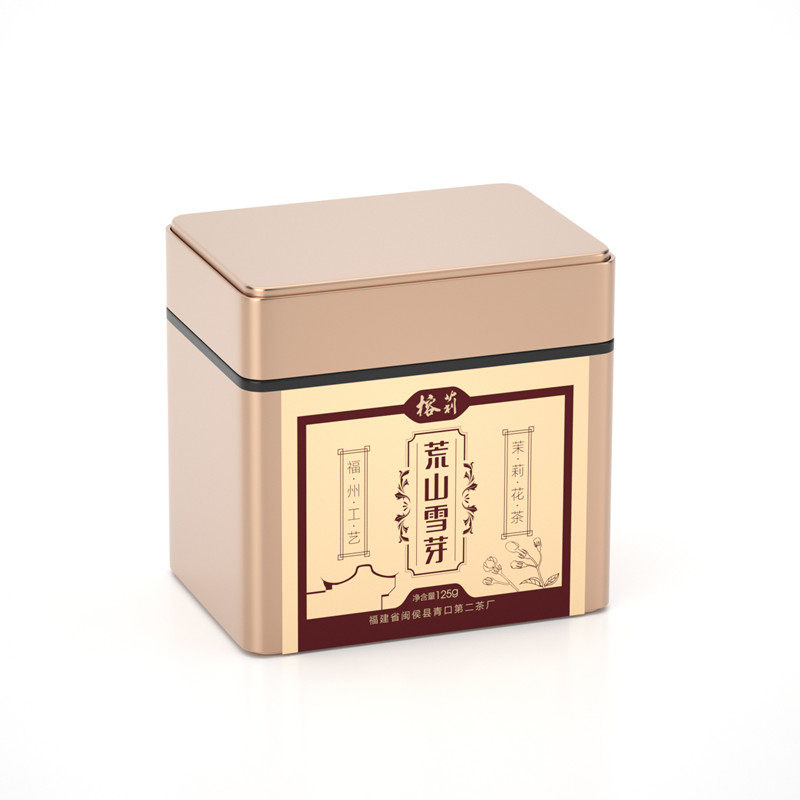 新茶【八窨雪芽】福建青口茶厂榕莉老北京福州茉莉花茶26年 125g