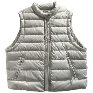 排骨羽绒马甲女式轻薄洋气韩版平湖鸭绒小坎肩2025初秋夹背心外穿