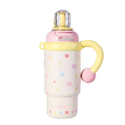 泡茶杯吸管保温大容量