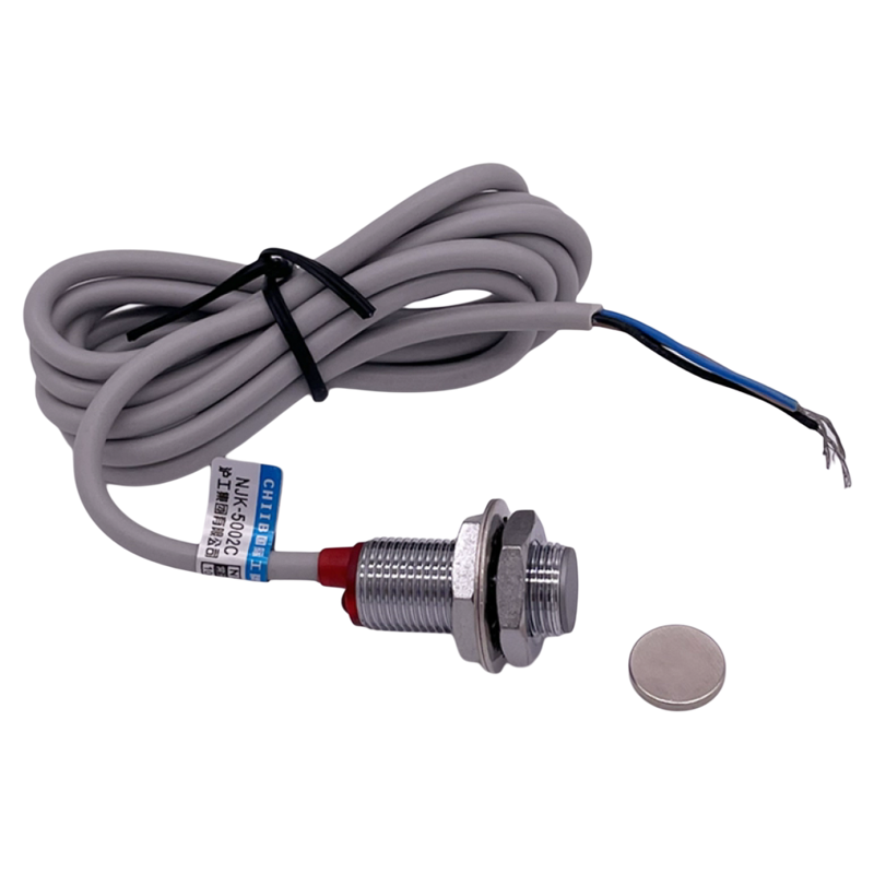沪工霍尔磁性接近开关NJK-5002C CD AB A 5002B D三线NPN常开PNP