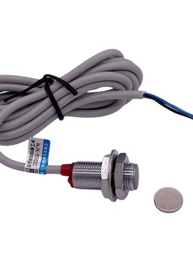 沪工霍尔磁性接近开关NJK-5002C CD AB A 5002B D三线NPN常开PNP