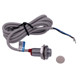 沪工霍尔磁性接近开关NJK-5002C CD AB A 5002B D三线NPN常开PNP