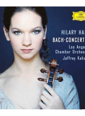 原装进口 巴赫 小提琴协奏曲 希拉里哈恩 HilaryHahn CD唱片