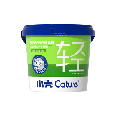 小壳小轻松冻干猫化毛棒排吐毛