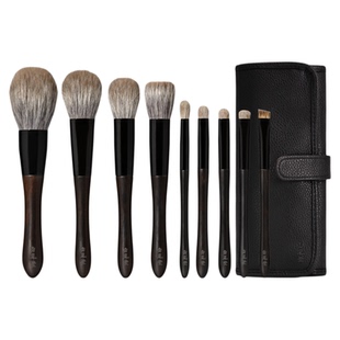 白凤堂化妆刷乌檀木雪狐毛腮红刷散粉刷遮瑕刷眼影刷套刷