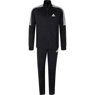 Adidas/阿迪达斯正品春秋男士休闲运动三条纹户外修身套装H28922