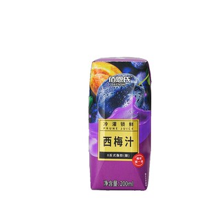 佰恩氏西梅汁果汁饮料200ml*12瓶官方浓缩果汁饮料饮品非益生元