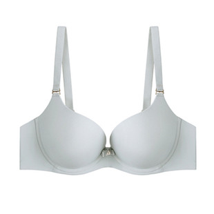 芬狄诗光面无痕内衣女打孔舒适小胸上托下厚上薄款聚拢文胸FB0193