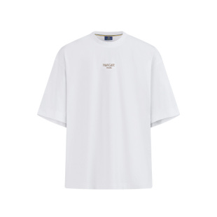 Navigare意大利小帆船白色基础T恤男短袖2026夏季宽松凉感套头衫