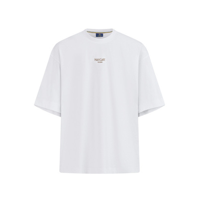 Navigare宽松凉感重磅短袖T恤