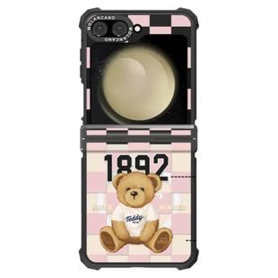 韩国molancano三星折叠磁吸手机壳萌熊适用Galaxy Z Flip6透明防摔7保护壳5保护套4卡通可爱情侣壳蒙克小狗