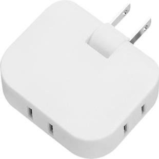 超薄usb插座无线转换器沙发后缝隙插板旋转夹缝隐形拓展插头