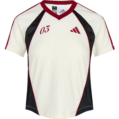 adidas阿迪达斯女子运动休闲短袖T恤KZ2387