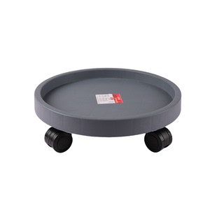 植物移动花盆托盘绿植带轱辘加厚底座圆形万向滚轮底盘大号接水盘