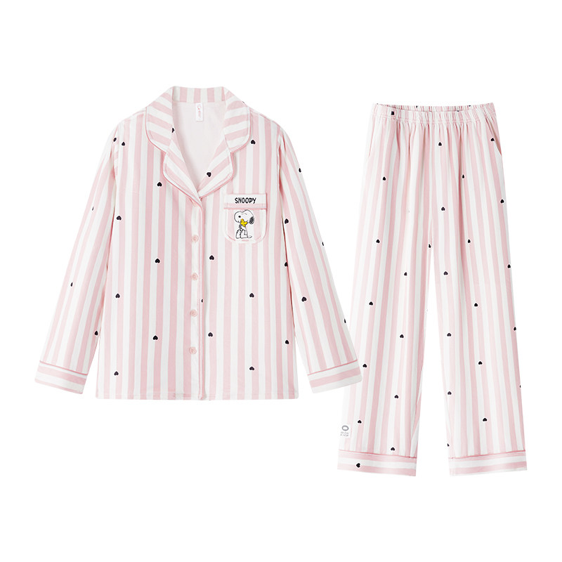 BE史努比海岛绒睡衣女冬新品