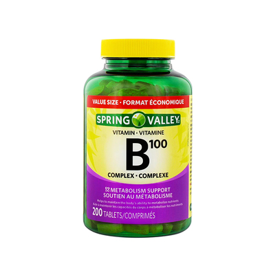 SpringValley维生素B100片高含量