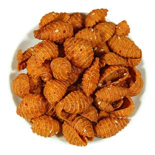 甜畅海螺酥袋装甜辣贝壳酥儿时怀旧老零食贝壳螺旋酥休闲网红食品