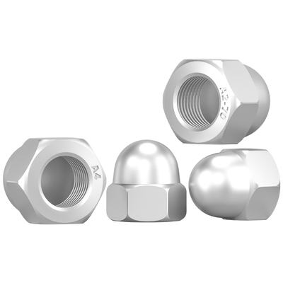 304不锈钢盖型螺母双圣螺帽