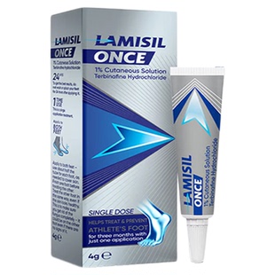 澳洲兰美抒Lamisil盐酸特比萘芬脚气乳膏正品原装进口once凝胶4g