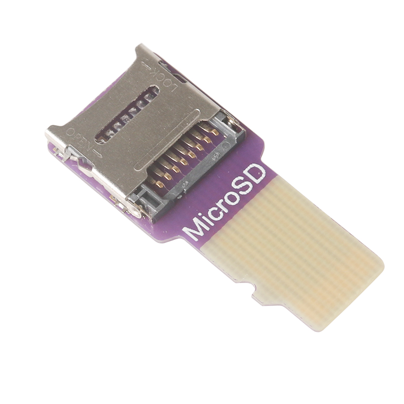TF测试卡套汽车导航监控摄像MICRO SD卡外接延长翻盖式延长散热板
