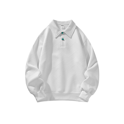 韦恩泽维尔秋冬长袖休闲POLO衫