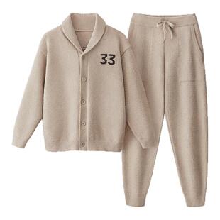 王一博同款| 蕉内绒绒500E家居套装加厚冬季男女士睡衣抑菌家居服