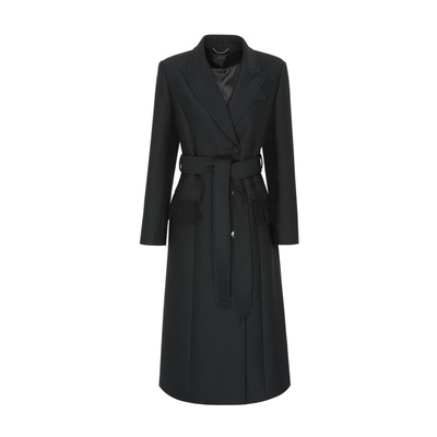 莱芙艾迪儿品牌女装大衣冬季新款收腰修身时尚冬装外套3V4W61405