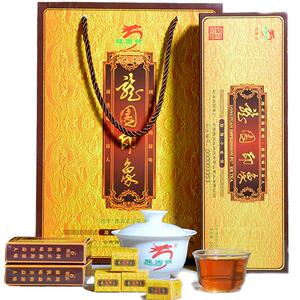 云南龙园号普洱茶熟茶印象迷你小金饼茶叶送礼礼盒