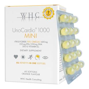 WHC小金蛋鱼油95%高纯度Omega3rTG结构青少年学生补脑记忆力备考