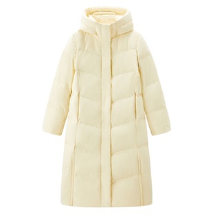 太平鸟女装秋冬季新款长款收腰羽绒服